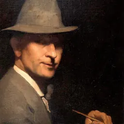 Portrait of Elioth Gruner
