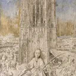 Portrait of Saint Barbara