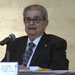 Portrait of Miguel León Portilla