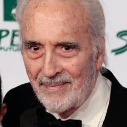 Portrait of Christopher Lee