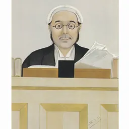 Portrait of Charles Bowen, Baron Bowen