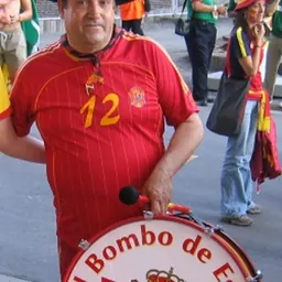 Portrait of Manolo el del bombo