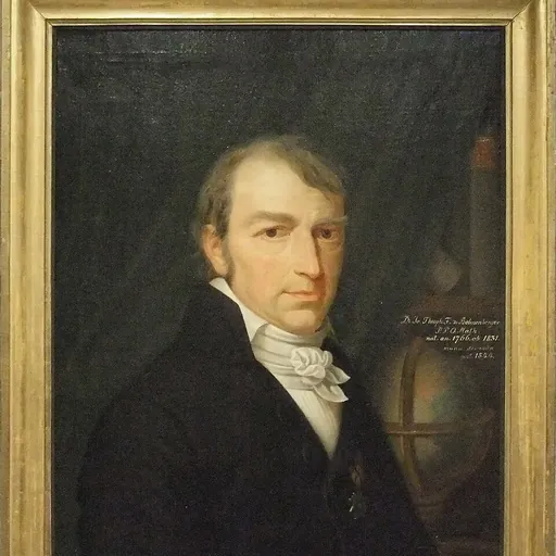 Portrait of Johann Gottlieb Friedrich von Bohnenberger