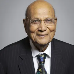 Portrait of Swraj Paul, Baron Paul