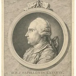 Portrait of Denis-Pierre-Jean Papillon de la Ferté