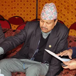 Portrait of Bhim Bahadur Rawal