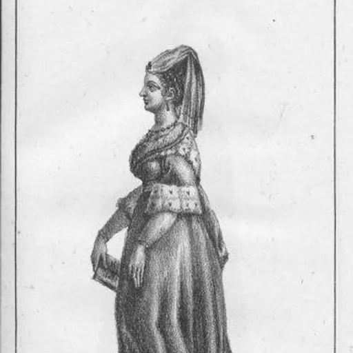 Portrait of Anne of Burgundy, Countess of Savoy