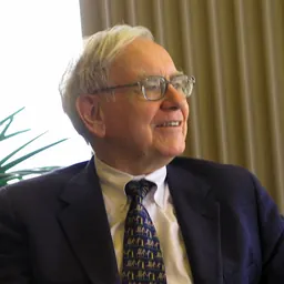 Portrait of Warren Buffett