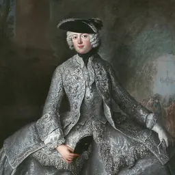 Portrait of Anna Amalia of Prussia, Abbess of Quedlinburg