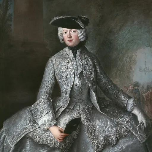 Portrait of Anna Amalia of Prussia, Abbess of Quedlinburg