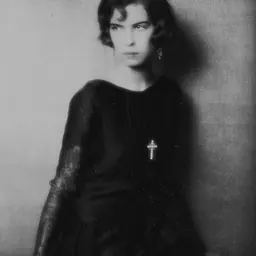 Portrait of Baba, Baroness d'Erlanger