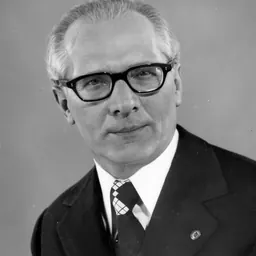 Portrait of Erich Honecker