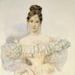 Portrait of Natalia Pushkina