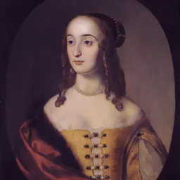 Portrait of Henriette Marie of the Palatinate