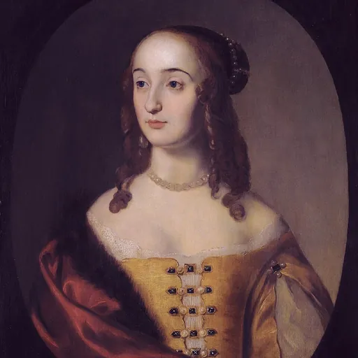 Portrait of Henriette Marie of the Palatinate