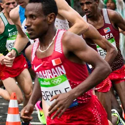 Portrait of Alemu Bekele