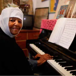 Portrait of Emahoy Tsegué-Maryam Guèbrou