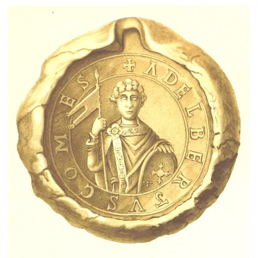 Portrait of Adalbert II, Count of Ballenstedt