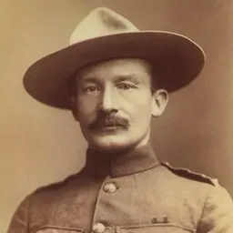 Portrait of Robert Baden-Powell, 1st Baron Baden-Powell