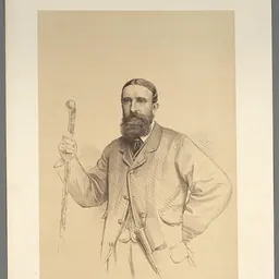 Portrait of Geoffrey Hill