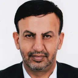 Portrait of Hashmat Ghani Ahmadzai