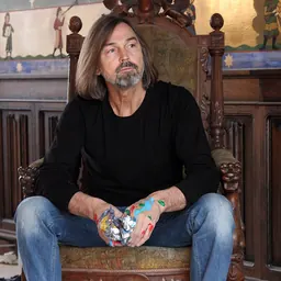 Portrait of Nikas Safronov