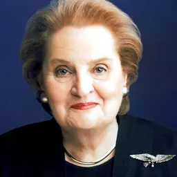 Portrait of Madeleine Albright