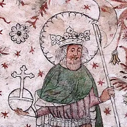 Portrait of Olaf II of Norway