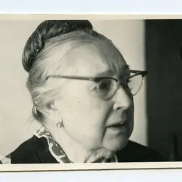 Portrait of Gloria Giner de los Ríos García