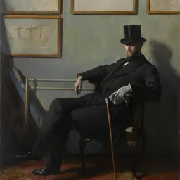 Portrait of John Everett