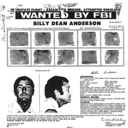 Portrait of Billy Dean Anderson