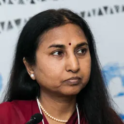 Portrait of Bina Agarwal