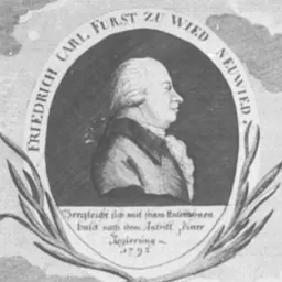 Portrait of Franz Karl Ludwig von Wied zu Neuwied