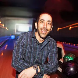 Portrait of Drew "Dru-Ha" Friedman