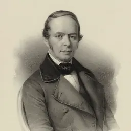 Portrait of Moritz Hauptmann