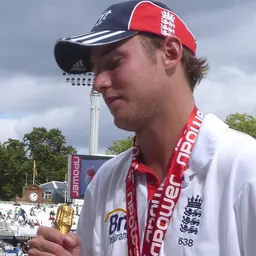 Portrait of Stuart Broad