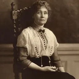 Portrait of Emmeline Pankhurst