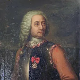 Portrait of Jean Charles, Chevalier Folard