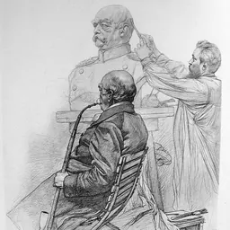 Portrait of Adolf von Donndorf