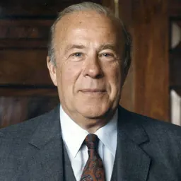 Portrait of George Shultz