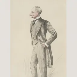 Portrait of Frederick Banbury, 1st Baron Banbury of Southam