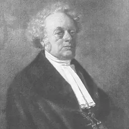 Portrait of Ferdinand Christian Baur
