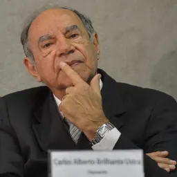 Portrait of Carlos Brilhante Ustra