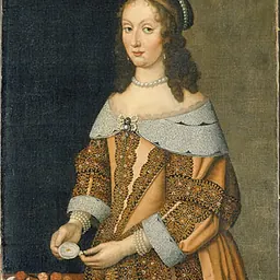 Portrait of Countess Palatine Maria Eufrosyne of Zweibrücken