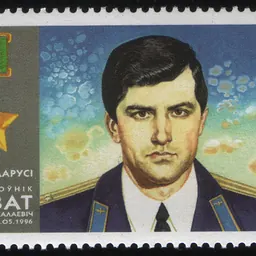 Portrait of Uładzimir Karvat