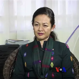 Portrait of Thet Thet Khaing