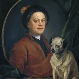 Portrait of William Hogarth