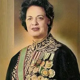 Portrait of Farrokhroo Parsa