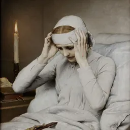 Portrait of Anne Catherine Emmerich