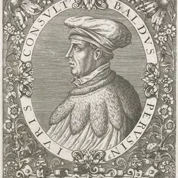 Portrait of Baldus de Ubaldis